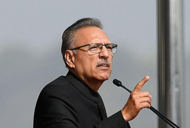 President Arif Alvi