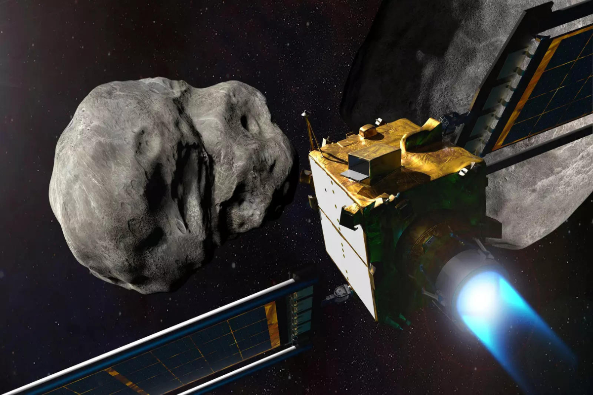 Watch: NASA spacecraft hits asteroid