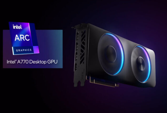 Intel launches Arc A770 GPU to take on Nvidia RTX 3060