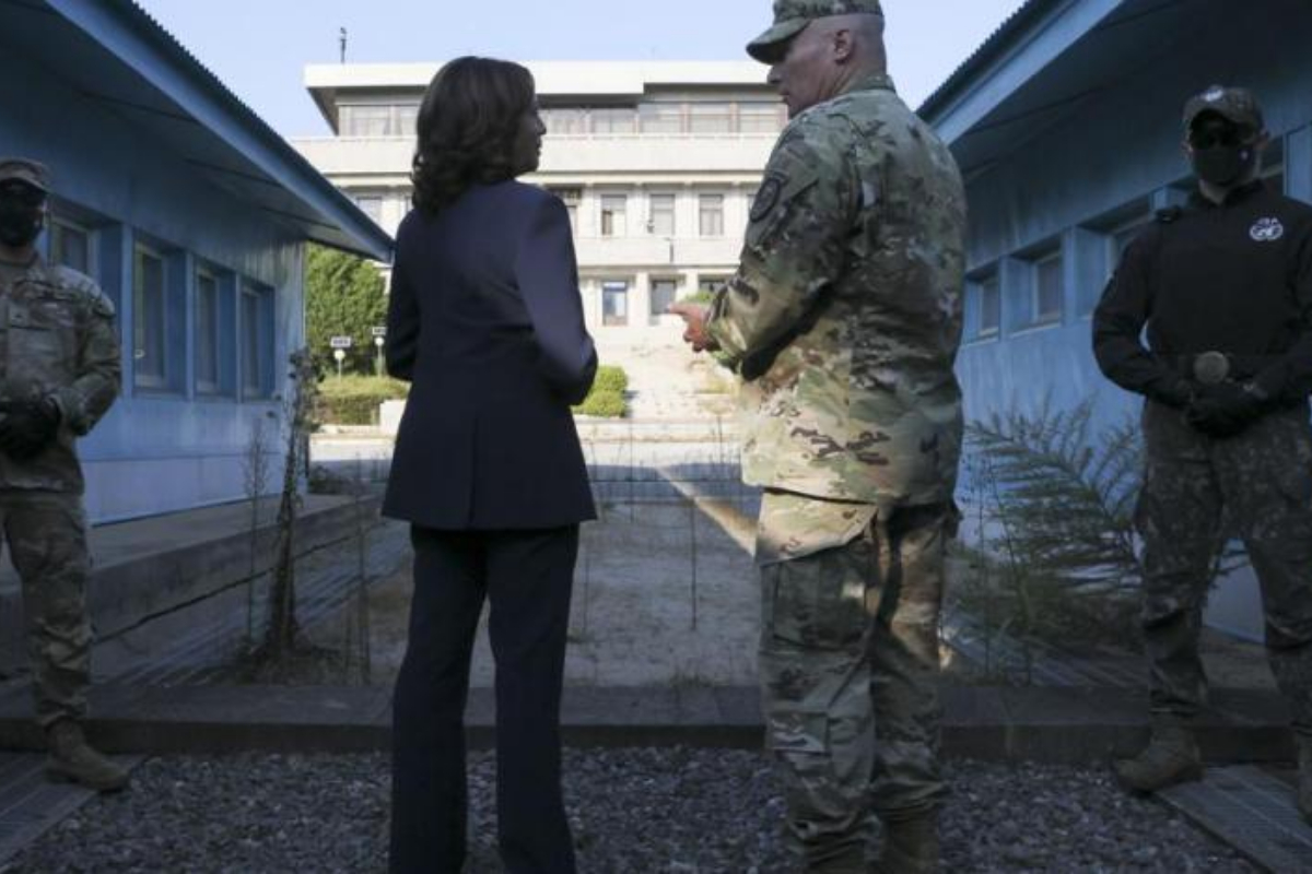 Harris finished Asia trip