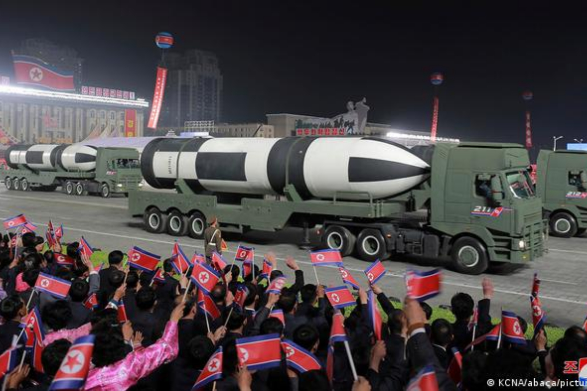 North Korea launches missile