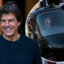 Tom Cruise landed in London via helicopter, living their true reputation as an action hero