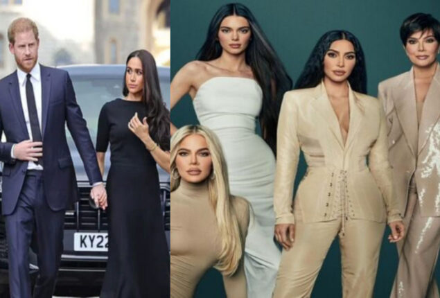 Kardashian comparisons made to the Royal Family due to Harry and Meghan
