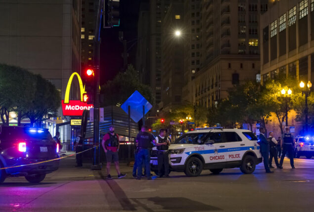 Shooting in a Chicago park killed two people and injured seven others