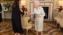 Jacinda Ardern and Queen