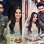 Check out glamorous photos from Aiman Khan, Muneeb Butt’s engagement