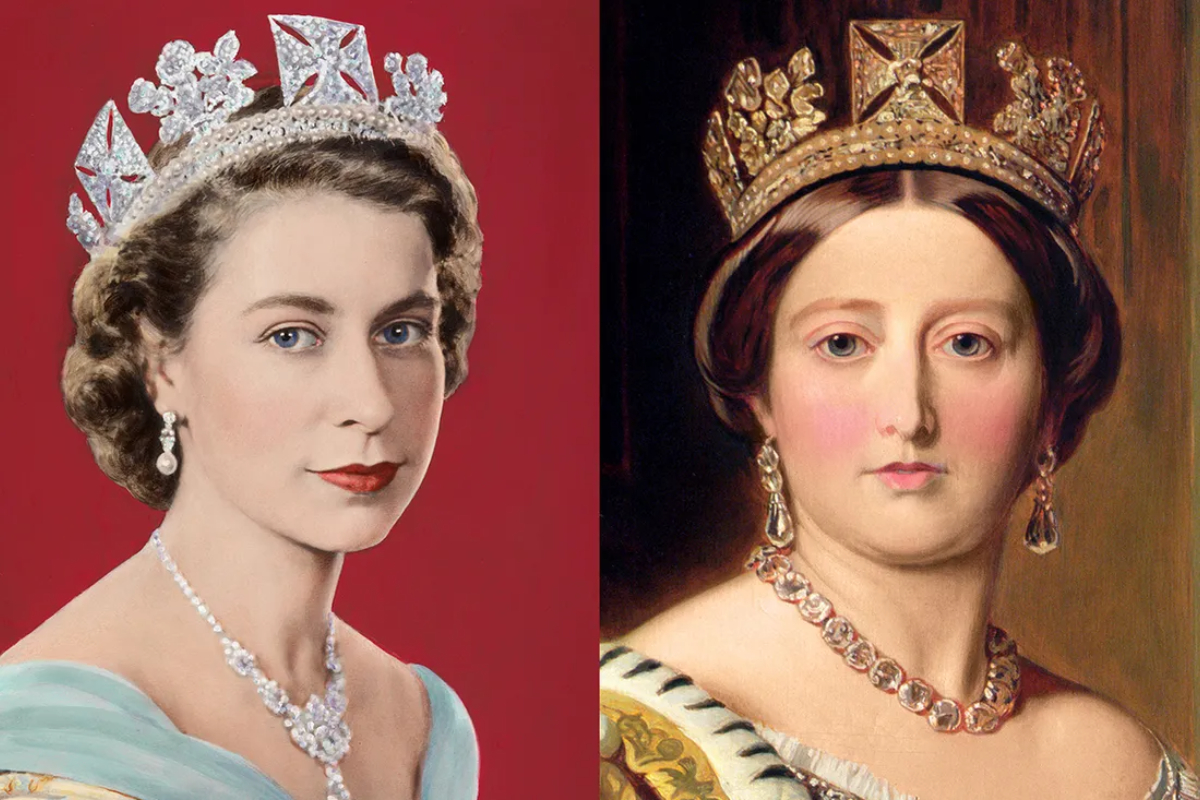 Queen Elizabeth II Queen Victoria