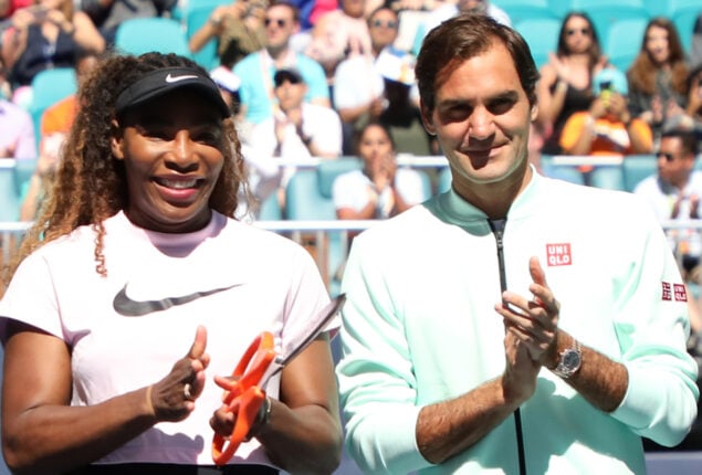 Serena Williams & Roger Federer