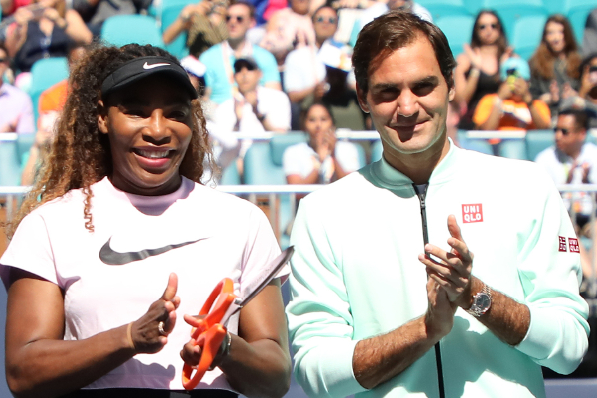 Serena Williams & Roger Federer