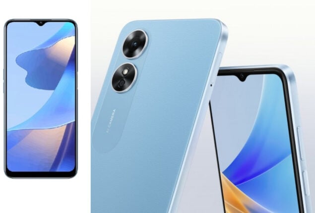 Oppo A17 price in Pakistan with 4G chipset & 720 x 1600 pixels