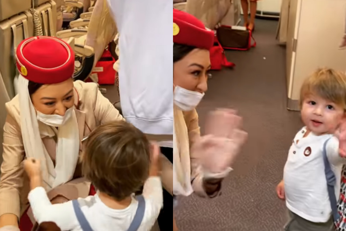 Emirates Air Hostess