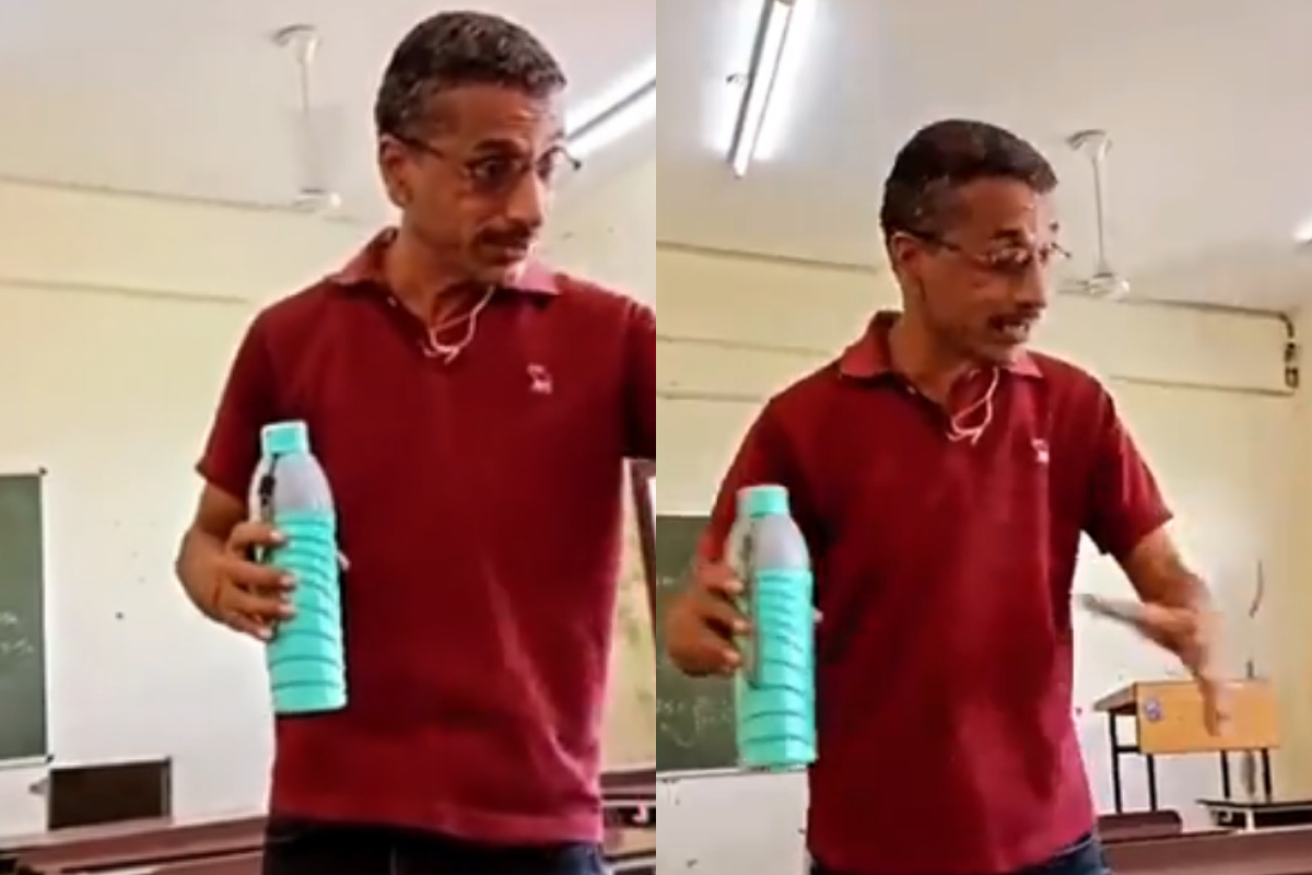 professor in classroom