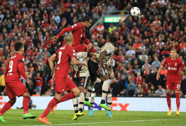 Liverpool on track to top 16 of Champions League