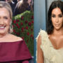 Kim Kardashian pictured with Hillary Clinton after wining legal quiz