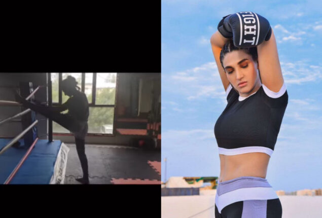 Fitness freak Sana Fakhar shares jaw dropping workout video