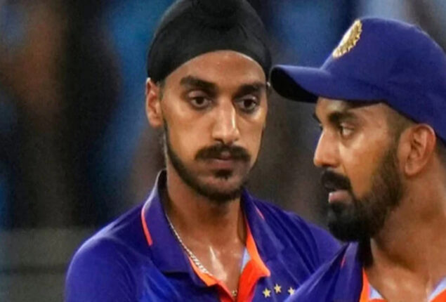 Arshdeep Singh trolled for catch drop against Pakistan