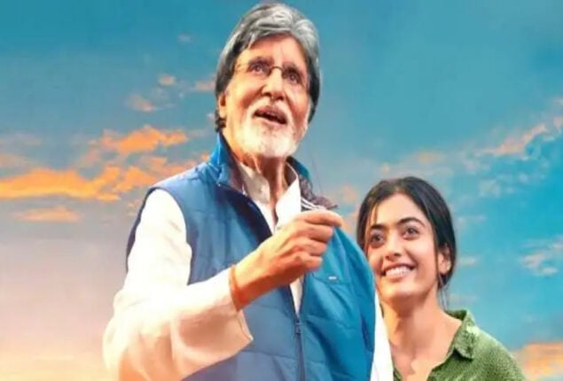 In the family comedy “Goodbye,” Amitabh Bachchan and Rashmika Mandanna argue about a funeral