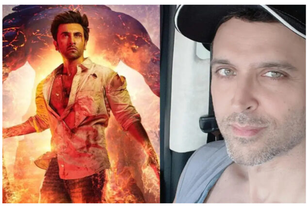 Hrithik Roshan thinks Alia Bhatt and Ranbir Kapoor’s Brahmastra is ‘too wonderful.’
