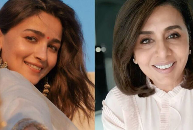 Neetu Kapoor cheers Alia Bhatt for ‘Heart of Stone’ first look 