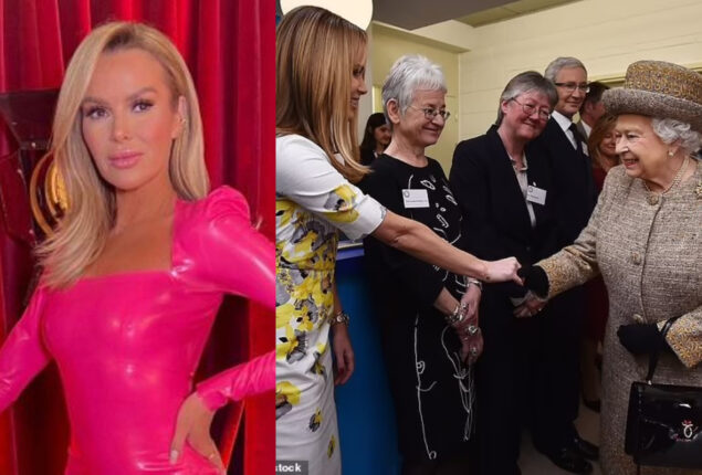 Amanda Holden meets ’emotional mourners’ who wait hours to see Queen’s coffin