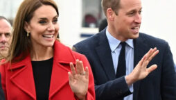Prince William and Kate Middleton are greeted as heroes in Wales