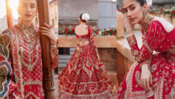 Syra Yousuf radiates glamour in a latest bridal photoshoot