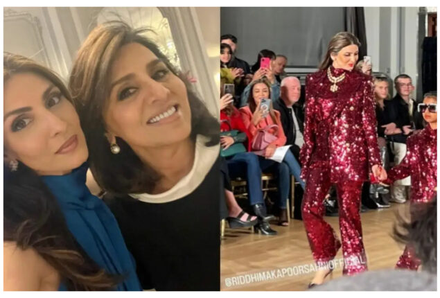 Neetu Kapoor turns into a cheerleader for Riddhima Kapoor Sahni