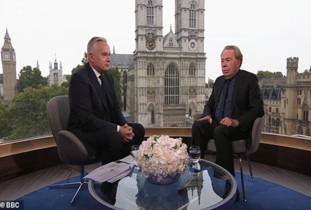 Andrew Lloyd Webber recalls his interactions with the Queen