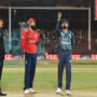 England won the toss and elected to ball first