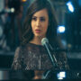 Sofia Carson, star of “Purple Hearts,” and Netflix collaborated again