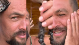 Jason Mamoa praised for shaving head to protest single-use plastic