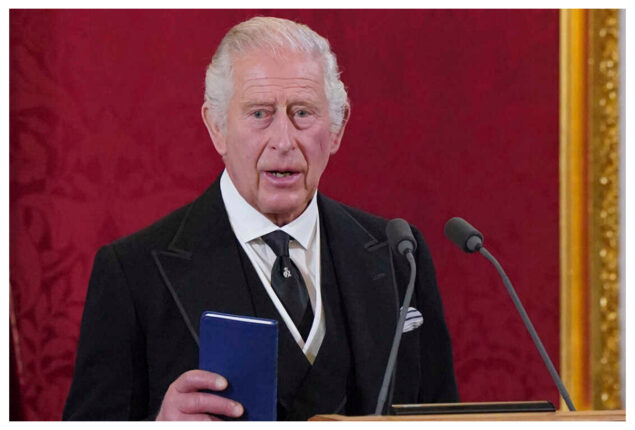 King Charles is counselled to develop his “own style”