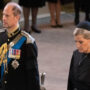 Prince Edward and Sophie Wessex cry during Queen’s funeral