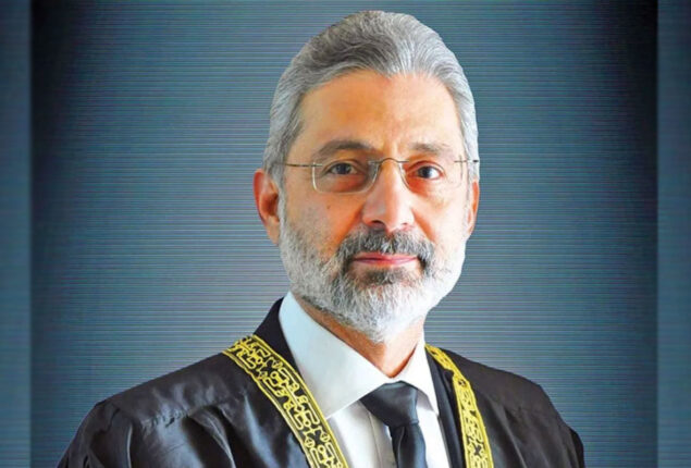 Justice Isa to sit with CJP for first time