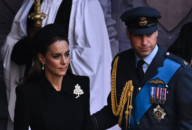 Kate Middleton honors Queen Elizabeth at her funeral