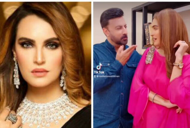 Nadia Hussain shares hilarious TikTok video with Babar Ali