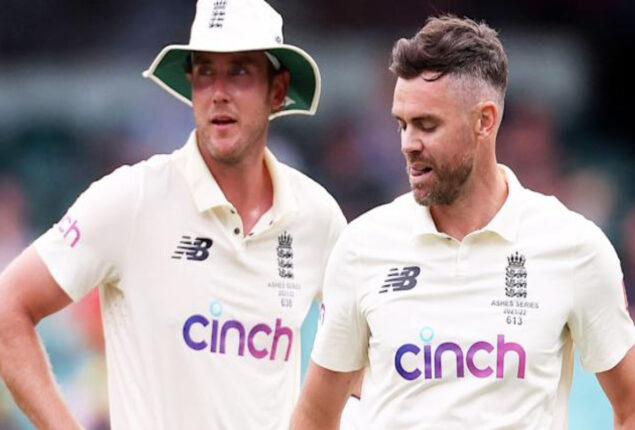 James Anderson & Stuart Broad in for Ashes series