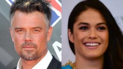 Josh Duhamel and Audra Mari walk first red carpet since wedding