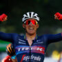 Mads Pedersen powers to win stage 13 in Vuelta