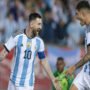 Lionel Messi comes off the bench as Argentina beats Jamaica