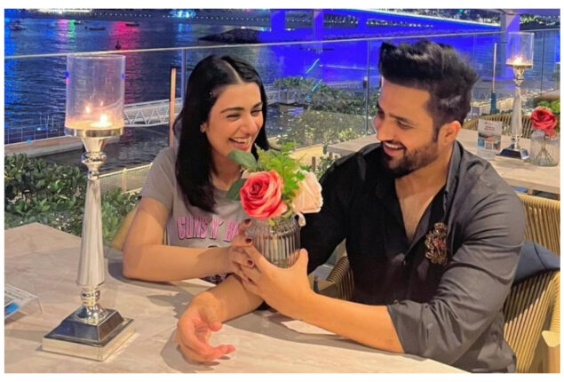 Sarah Khan and Falak Shabir Business Trip to Dubai with Celebrities