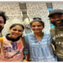 Dhanush, Priyamani poses with Riteish Deshmukh and Genelia