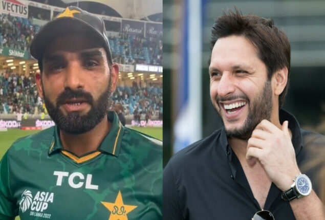 Shahid Afridi makes remarks on ‘foolish’ Asif Ali