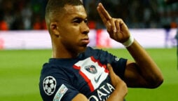 Kylian Mbappe in form as PSG wins first game against Juventus