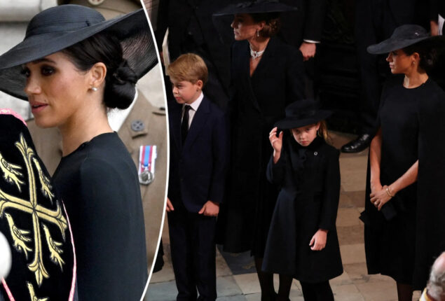 Meghan Markle felt ‘shame and victimization’ at Queen’s funeral