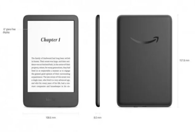 Amazon Kindle 2022 unveiled with 300ppi display, 6 week battery life