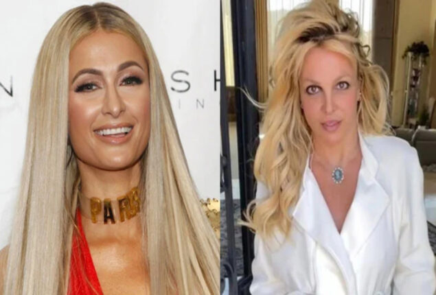 Paris Hilton shows love on the emotional video of Britney Spears