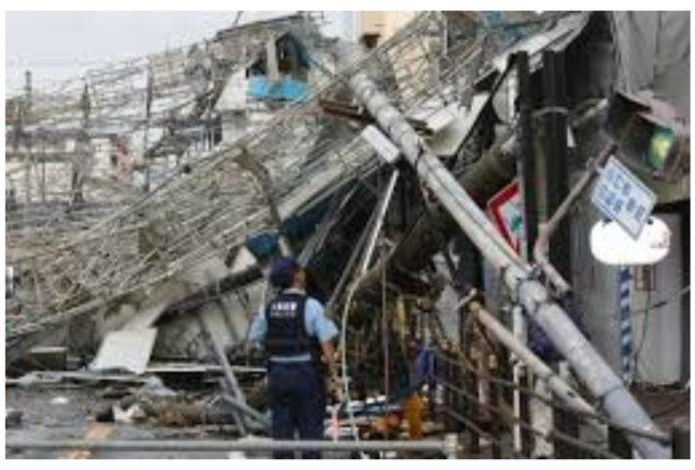 Thousands of Japanese evacuated as Typhoon Nanmadol approaches