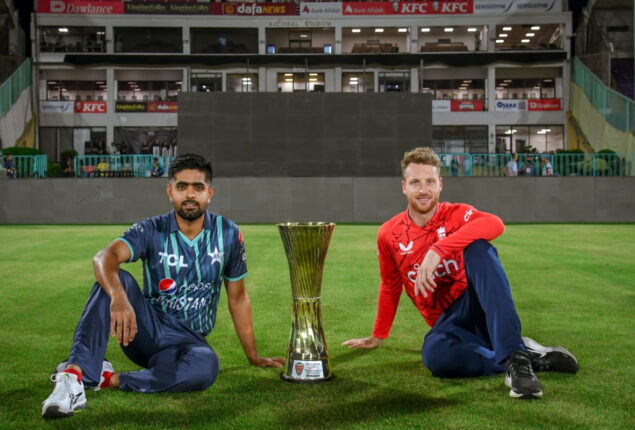 Trophy revealed as Pakistan set to take on England in home series