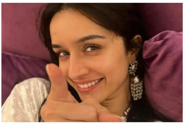 Shraddha Kapoor wearing all white for Navratri.
